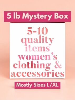 610 5 lb (5-10 Piece) Mystery Box Quality Womenswear Clothing & Accessories